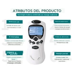 4 PATCH Masajeador Digital RECARGABLE